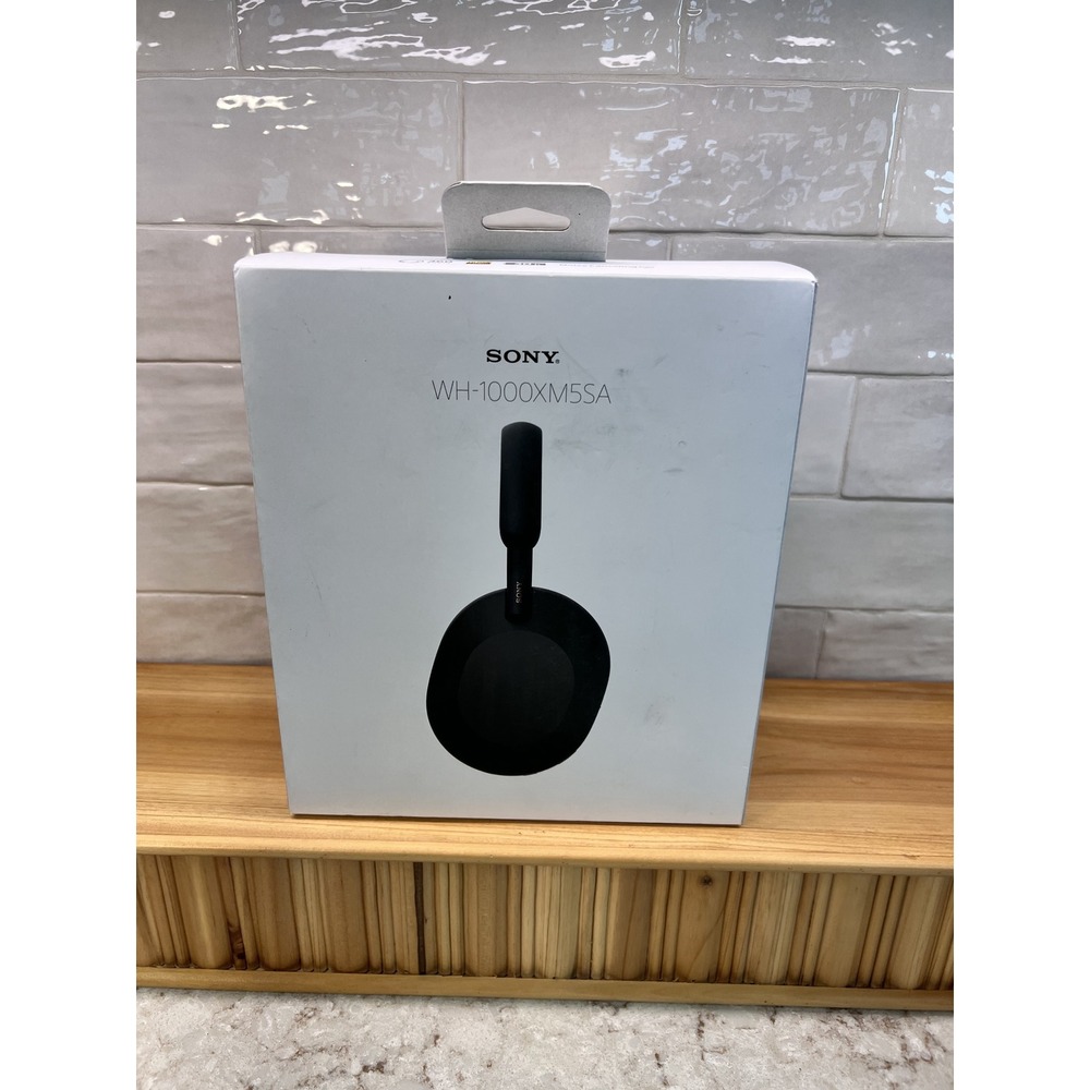 Sony WH-1000XM5 Wireless Noise Canceling Over-Ear Headphones Black WH-1000XM5A/B